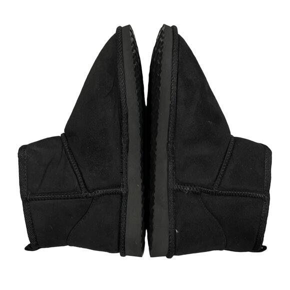 MIA Syndee Bootie 10 Black Comfort Casual Fall Winter athlesiure - Picture 5 of 9